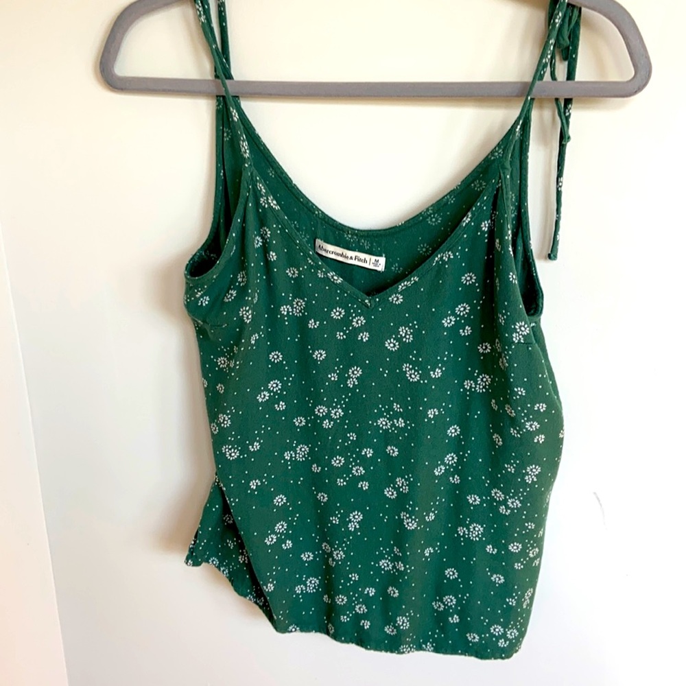 Green Abercrombie & Fitch tank
